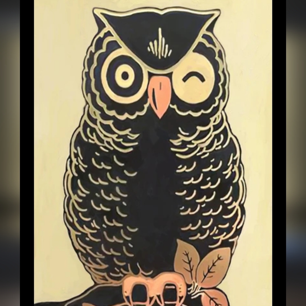 Framed Hallmark card art. O12GW4